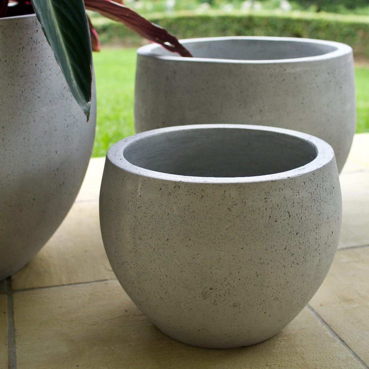 Urban Ball Planter Pots - Terrazzo Brookfield Gardens 