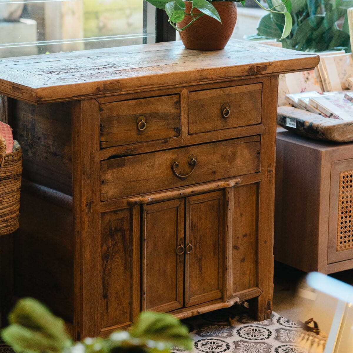 Vintage Chinese Cabinet PL Furniture Brookfield Gardens 