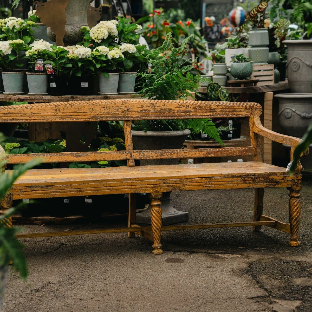 Vintage Indian Bench BH - Furniture Brookfield Gardens 