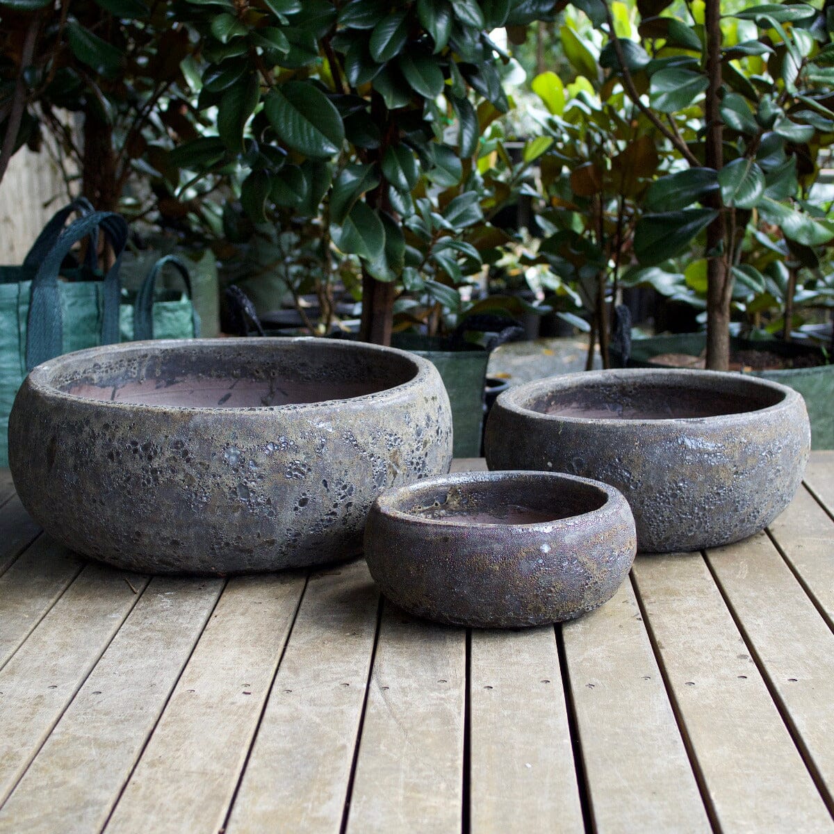 Atlantis Rounded Bowl Pots - Atlantis Brookfield Gardens 