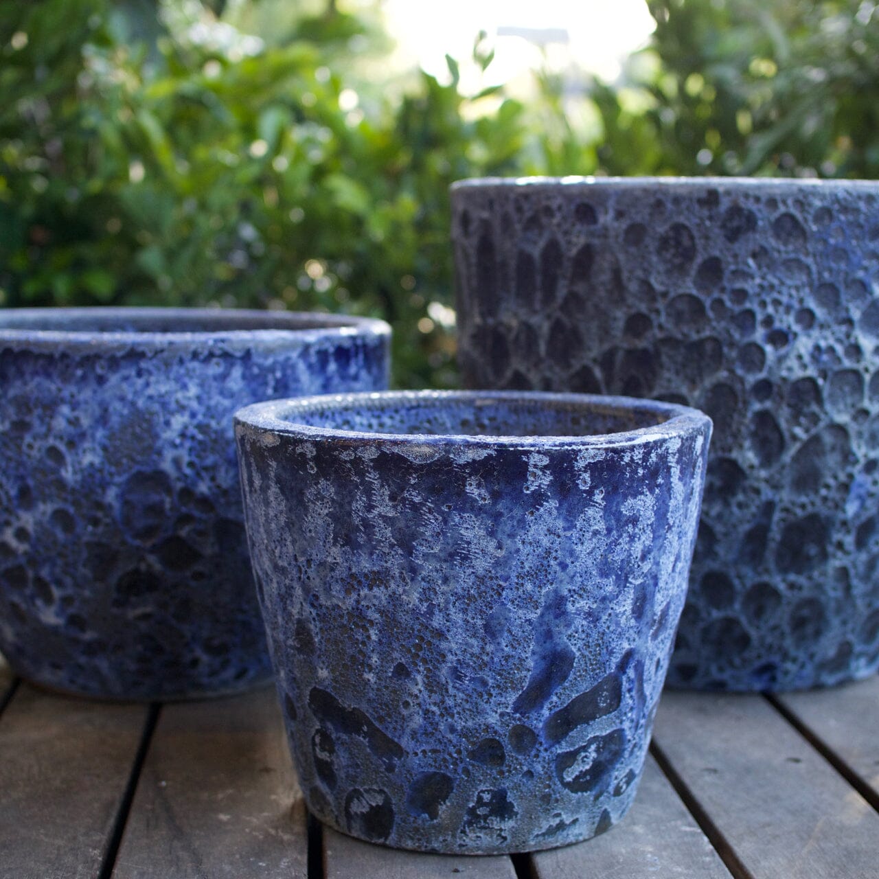 Blue Pearl Egg Pot Pots - Atlantis Brookfield Gardens 