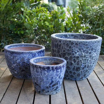 Blue Pearl Egg Pot Pots - Atlantis Brookfield Gardens