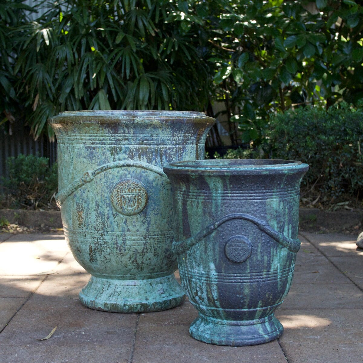 French Planter Pots - Glazed Brookfield Gardens 