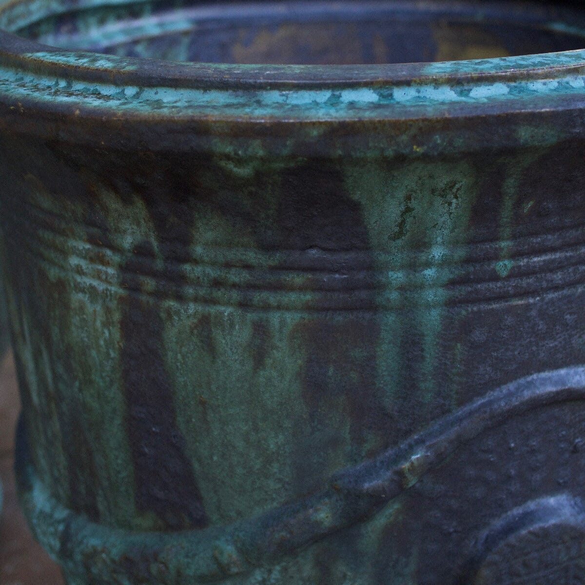 French Planter Pots - Glazed Brookfield Gardens 