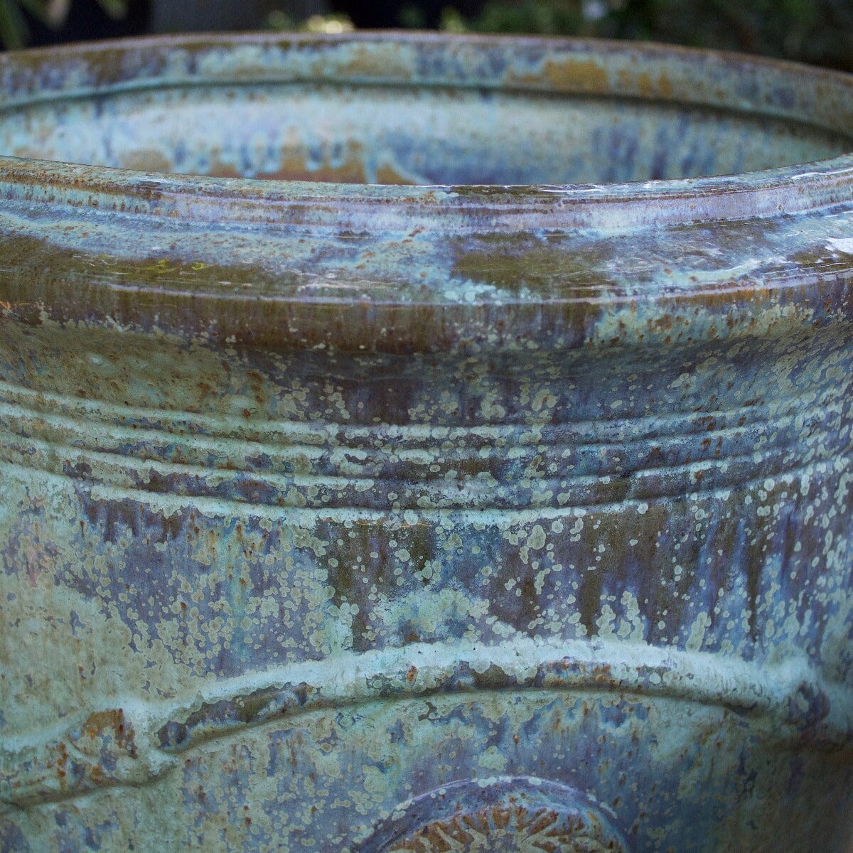 French Planter Pots - Glazed Brookfield Gardens 