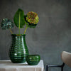 Honey Green Glazed Vase Florist - Vessels Berg