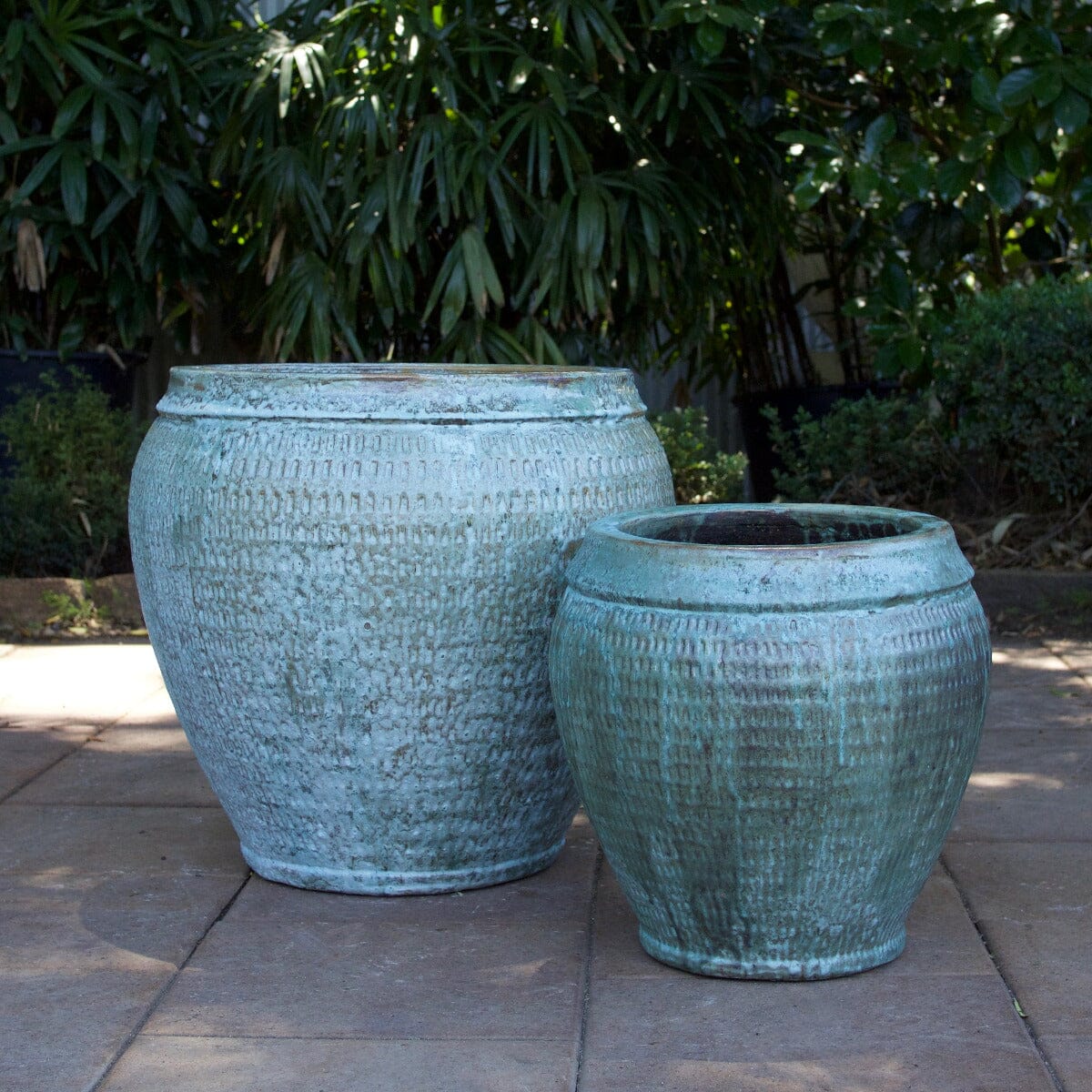 Open Top Planter Pots - Glazed Brookfield Gardens 