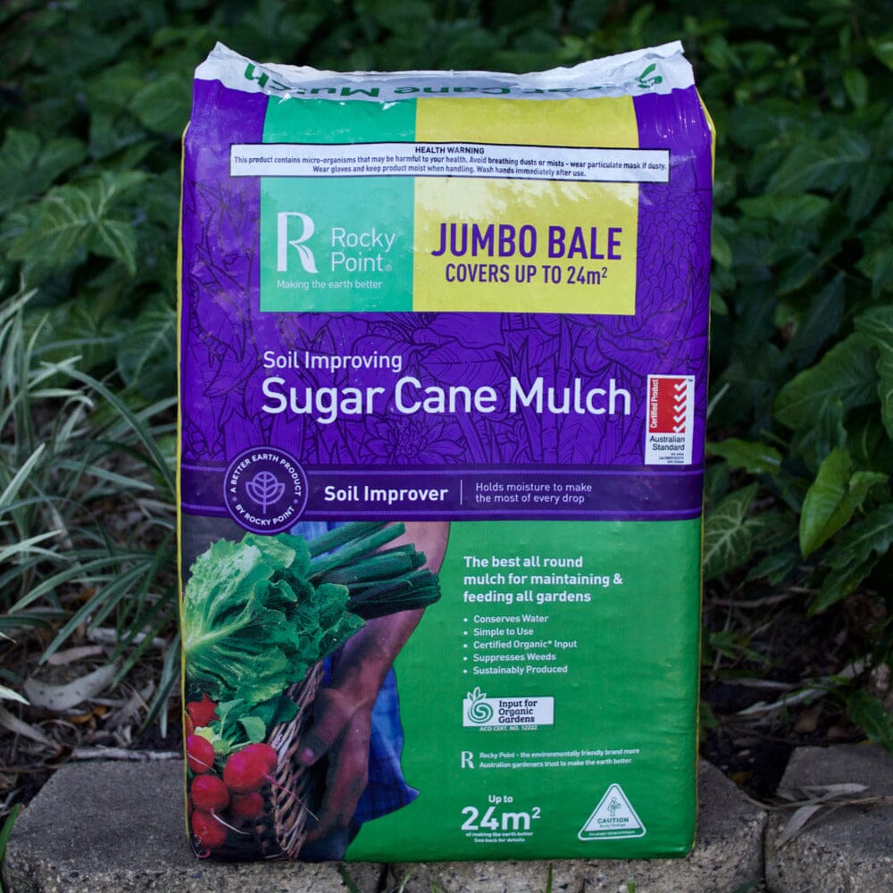 Rocky Point Organic Sugar Cane Mulch Jumbo Mulch / Soil Brookfield Gardens 