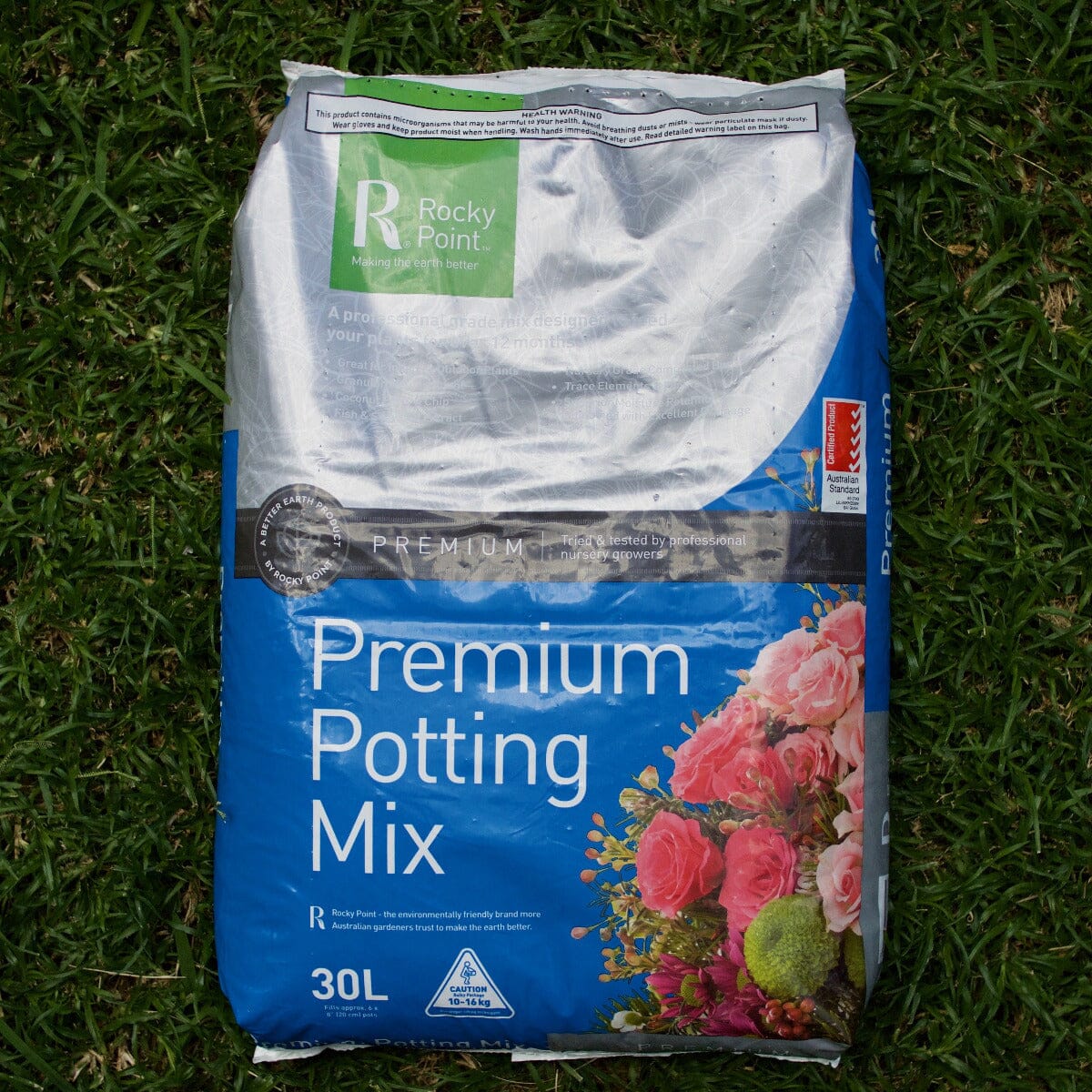 Rocky Point Premium Pot Mix 30Lt Mulch / Soil Brookfield Gardens 