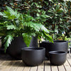 Sante Cup Pots - Light Weight Brookfield Gardens 26x18cm Black