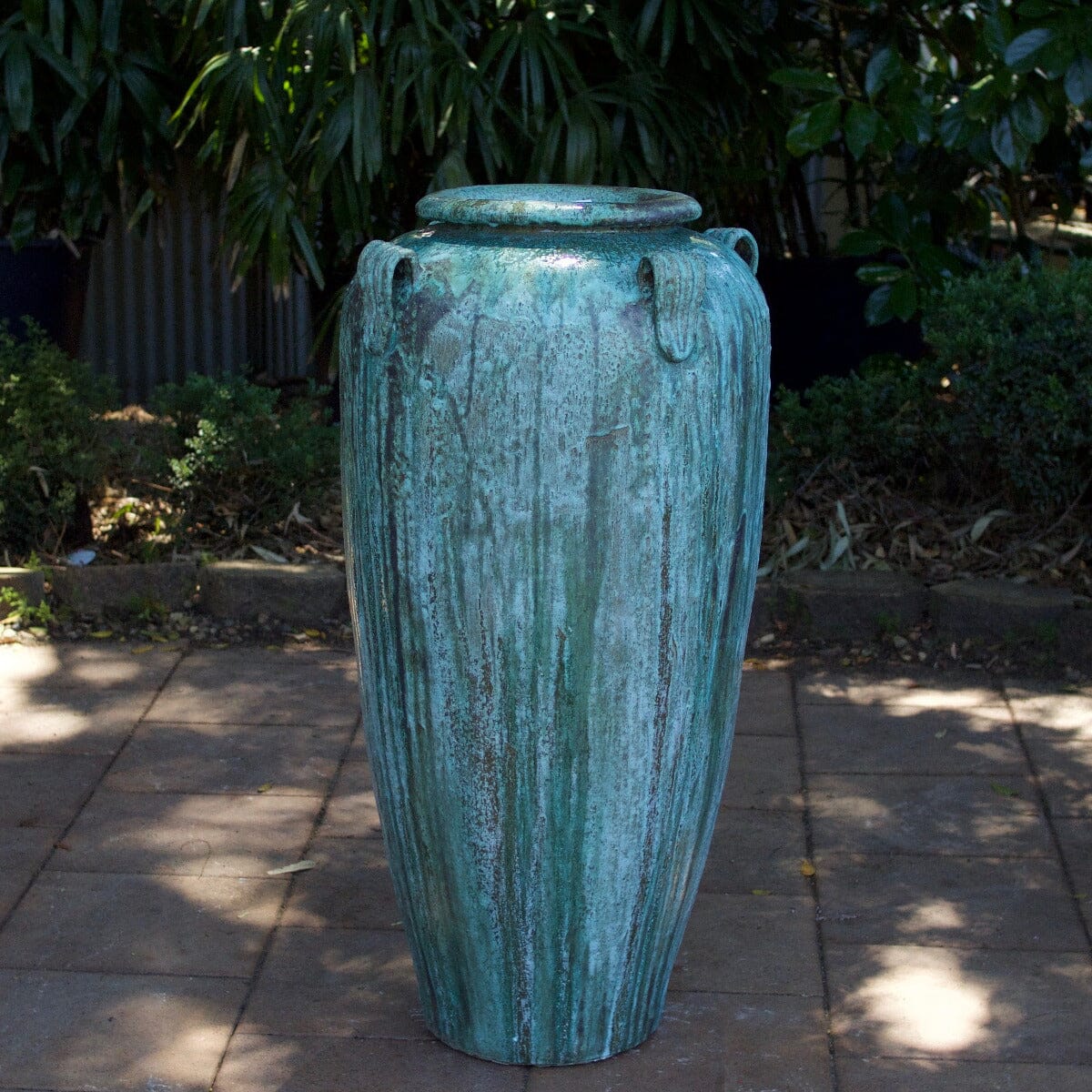 Tall Temple Jar Pots - Glazed Brookfield Gardens 