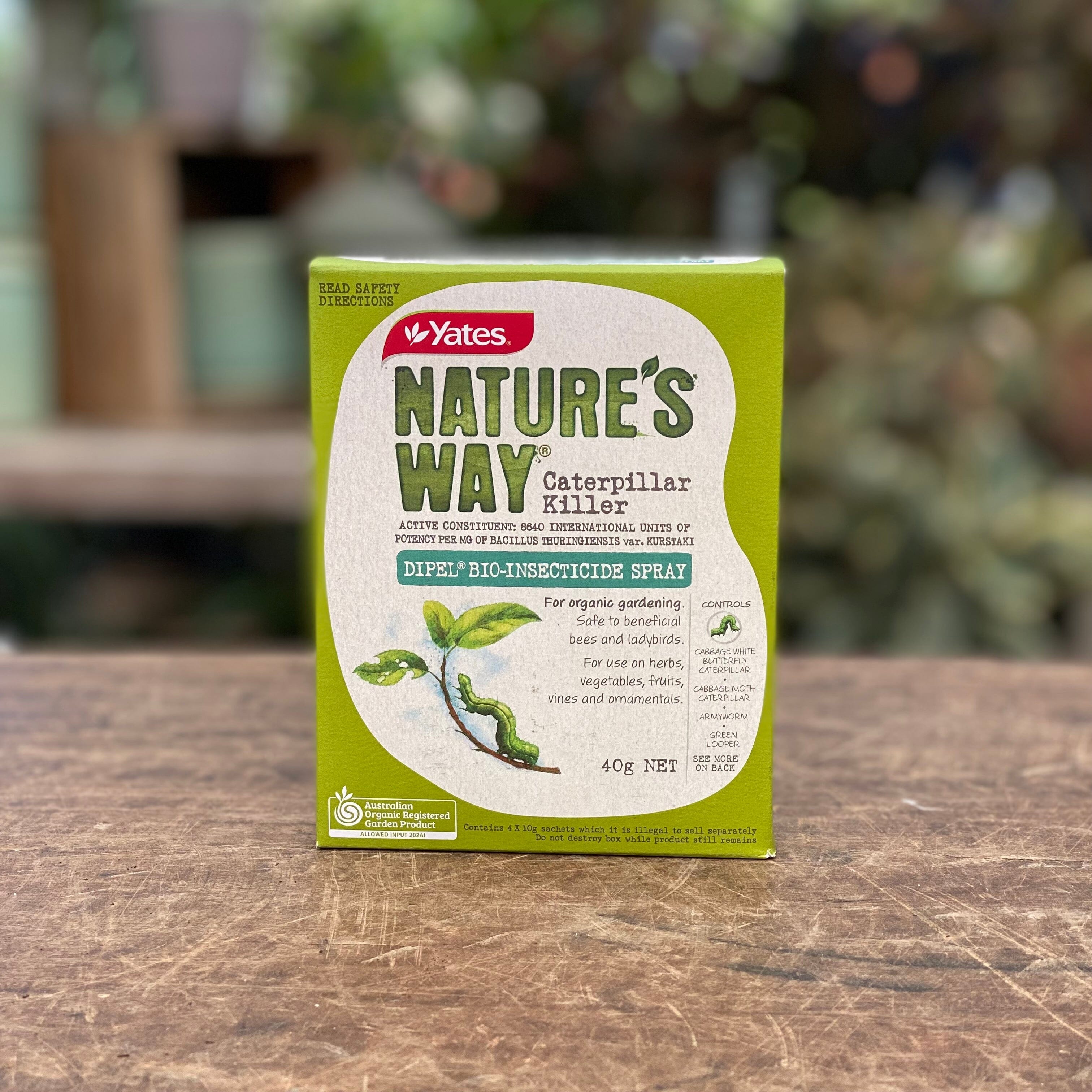 Yates Natures Way Caterpillar Control Dipel 50gm Plant care Brookfield Gardens